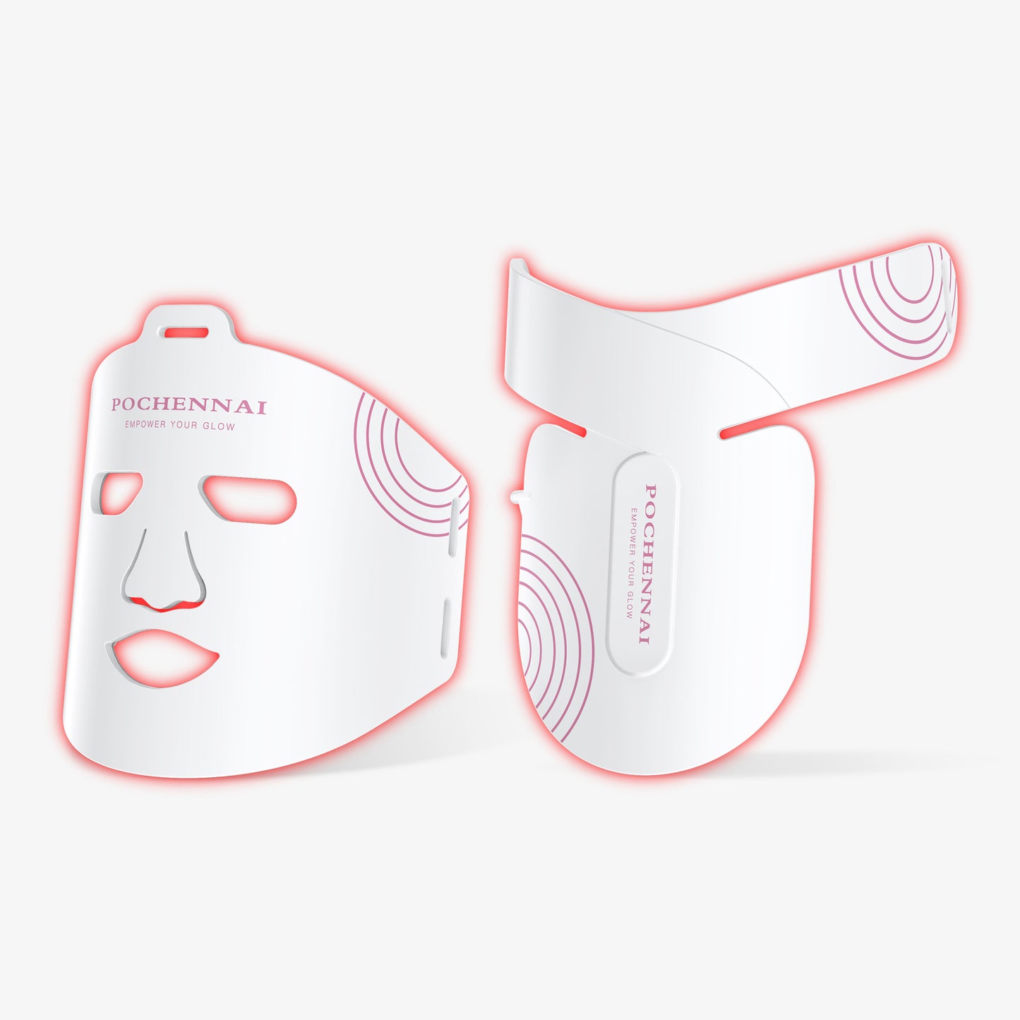 Rechargeable Red Light Therapy Facial Mask