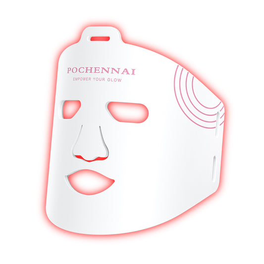 Rechargeable Red Light Therapy Facial Mask
